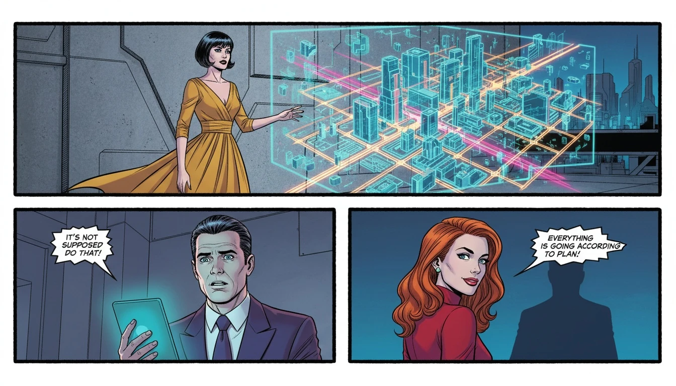 An image symbolizing the core INTJ leadership strengths, showing an architect designing an efficient system which represents strategic management. Filename: intj-leadership-strengths-bestie-ai.webp