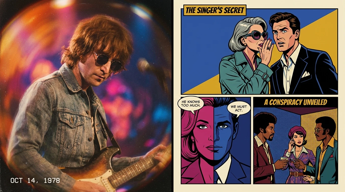 A moody, psychedelic-inspired image representing the Joe Keery music career Djo, featuring a mysterious figure against a colorful, synth-wave backdrop. joe-keery-music-career-djo-bestie-ai.webp