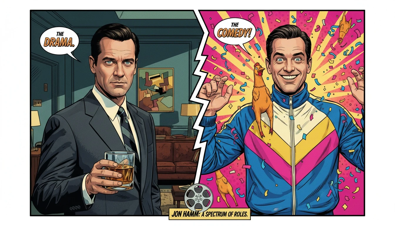 Jon Hamm's Comedic Genius: How He Weaponized 'Don Draper' for Laughs