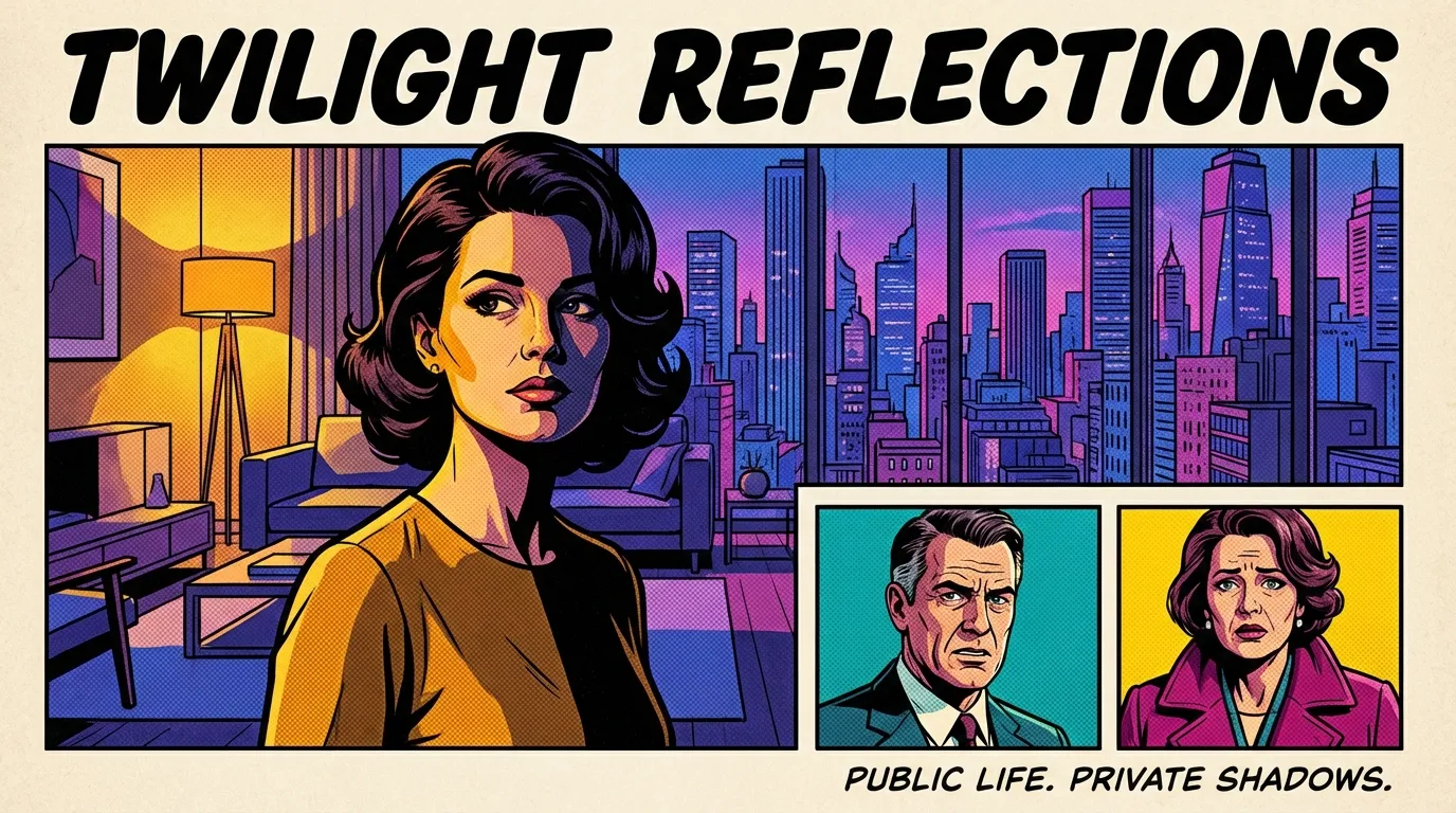 A woman symbolizing the private life of an actress, looking out a window. This image explores the mystery around finding a Karolina Wydra partner and the importance of celebrity privacy. Filename: karolina-wydra-partner-bestie-ai.webp