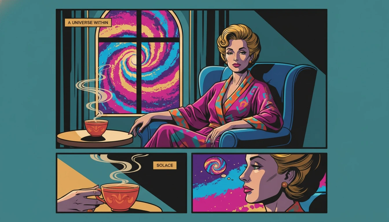 A person finds peaceful solitude in a cozy room, illustrating that the loneliest mbti type can discover profound comfort and a rich inner world when alone. filename: loneliest-mbti-type-bestie-ai.webp