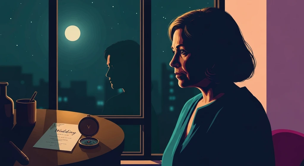 A person reflecting on marriage doubts while looking out a window, illustrating normal pre-wedding jitters vs red flags. marriage-doubts-normal-pre-wedding-jitters-vs-red-flags-bestie-ai.webp