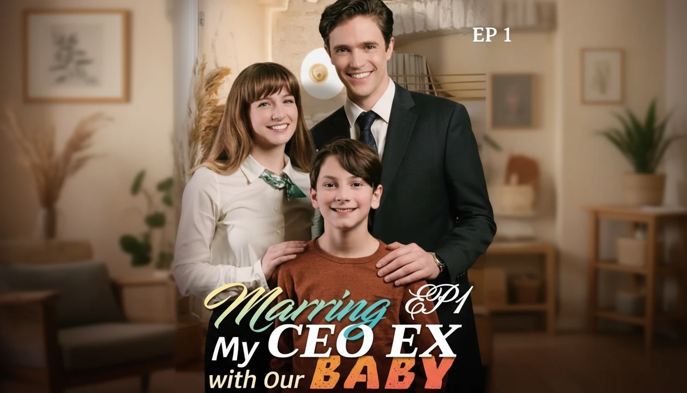 Charlotte and Oliver from Marrying My Ceo Ex With Our Baby in a dramatic, intense scene, hinting at their complicated relationship.