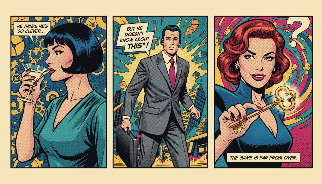 Two different keys on a map, symbolizing how a nuanced MBTI dating guide can help different personalities navigate relationships together. File: mbti-dating-guide-bestie-ai.webp