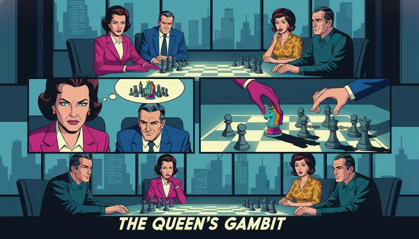 A symbolic image representing mbti in the workplace criticism, where one unique chess piece stands out from uniform pawns. mbti-in-the-workplace-criticism-bestie-ai.webp