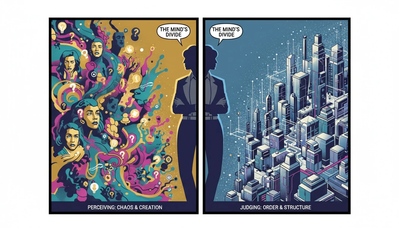 J vs. P: Why This One Letter Changes Everything About Your MBTI Type