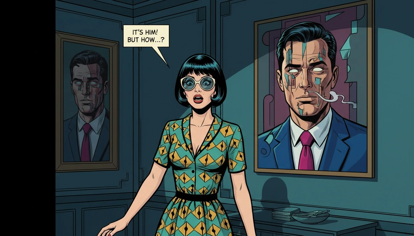 A person discovering their identity by seeing different mbti types as fictional characters projected in a magical galaxy, symbolizing the power of storytelling. filename: mbti-types-as-fictional-characters-bestie-ai.webp