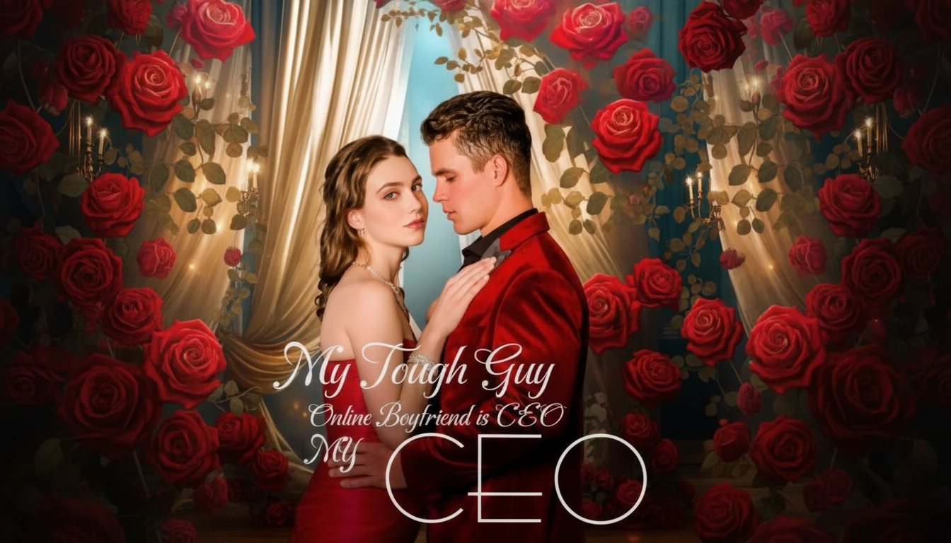 A dramatic still from 'My Tough Guy Boyfriend Is CEO' featuring a determined CEO and a resilient woman, embodying the show's intense romance and power dynamics.