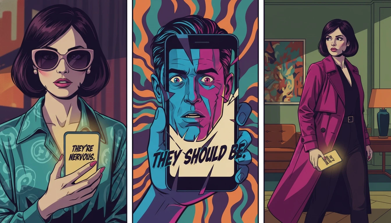 A close-up on a phone screen illustrating the anxiety behind understanding the Nicki Minaj cryptic tweet meaning, reflecting a user's confusion. Filename: nicki-minaj-cryptic-tweet-meaning-bestie-ai.webp