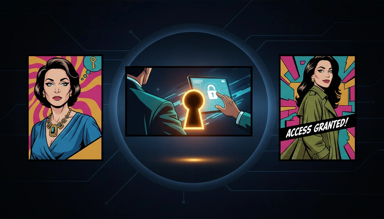 A symbolic image representing online privacy on adult websites, showing a glowing keyhole on a dark surface, signifying secure and private access to digital content. online-privacy-on-adult-websites-guide.webp