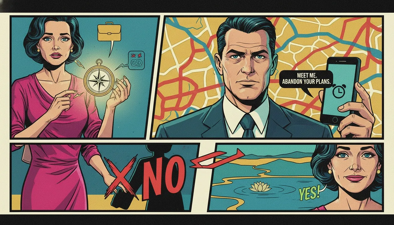 A person holding a glowing compass, symbolizing one of the many practical uses for MBTI in navigating career, relationships, and self-improvement. Filename: practical-uses-for-mbti-bestie-ai.webp