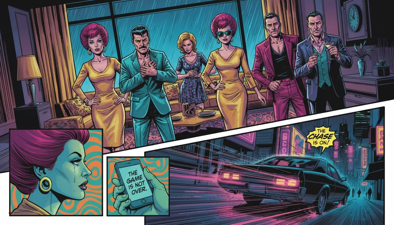 A group of friends finding community and connection online, illustrating the psychological benefits of fandom as a safe harbor from the outside world. Filename: psychological-benefits-of-fandom-bestie-ai.webp