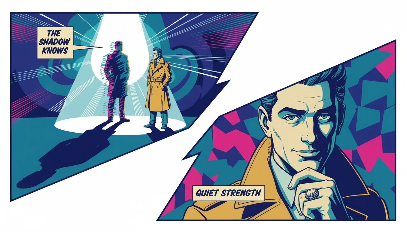 A person standing in the shadow of their famous partner, illustrating the psychology of dating someone more famous and the struggle to maintain one's own identity. Filename: psychology-of-dating-someone-more-famous-bestie-ai.webp