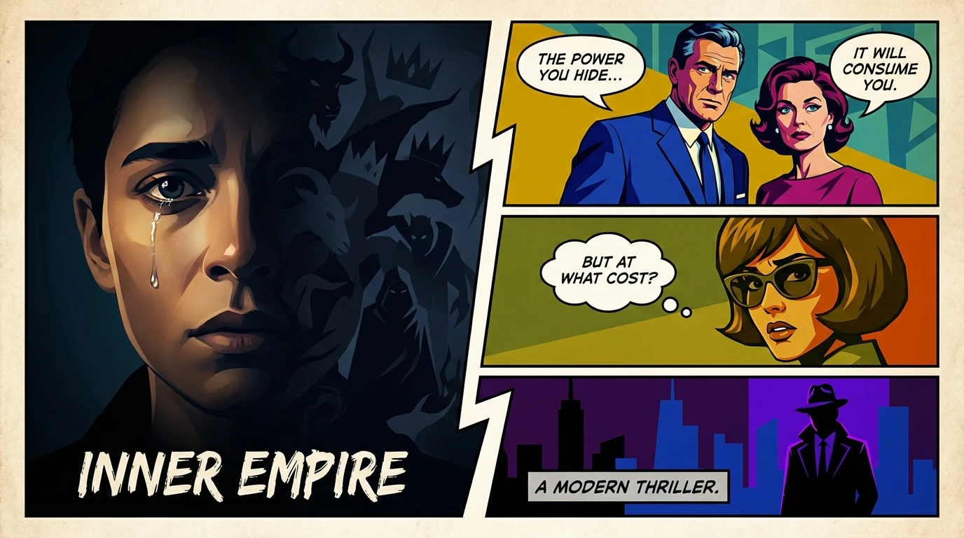 A person's face half in shadow, representing the psychology of empathizing with villains and understanding one's shadow self. Filename: psychology-of-empathizing-with-villains-bestie-ai.webp