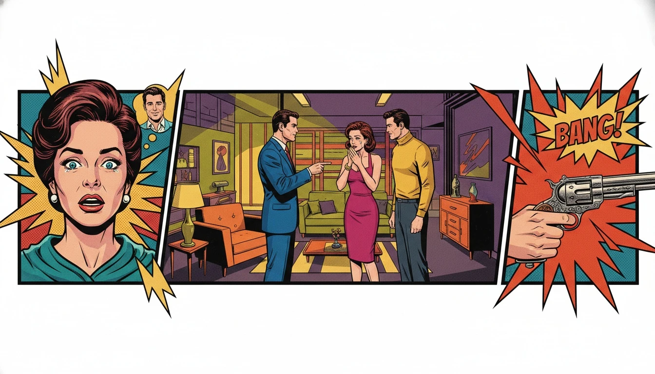 A split-image representing the psychology of The Ghoul in Fallout, showing half of Cooper Howard's hopeful face and half of his traumatized, ghoulified self, symbolizing his internal struggle. Filename: psychology-of-the-ghoul-in-fallout-bestie-ai.webp