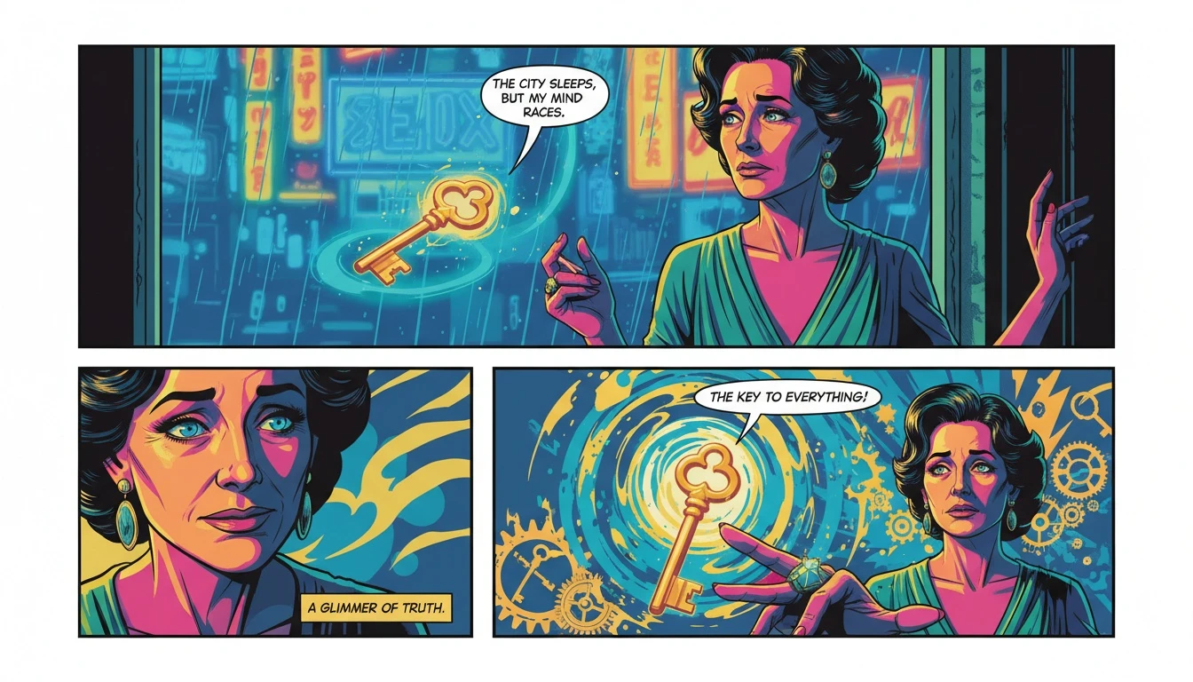 A symbolic image representing the inner psychology of the INFJ personality, showing a person in quiet contemplation with a key to their own understanding. Filename: psychology-of-the-infj-personality-bestie-ai.webp