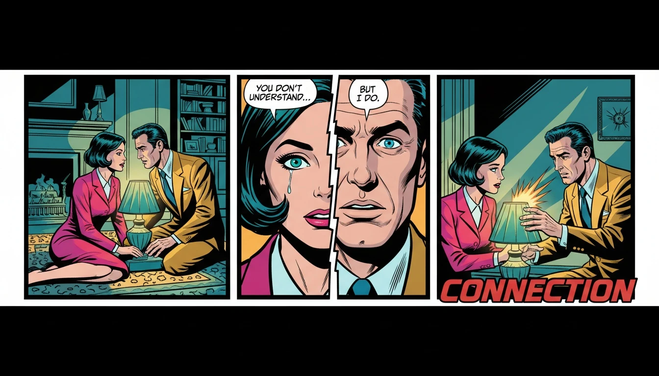 A couple leans in closely, looking into each other's eyes, illustrating the deep connection that can come from asking the right questions to ask your boyfriend. Filename: questions-to-ask-your-boyfriend-bestie-ai.webp