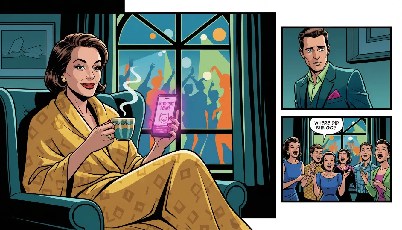 A person finding comfort in relatable mbti introvert memes while enjoying solitude, illustrating the peace introverts feel away from social gatherings. Filename: relatable-mbti-introvert-memes-bestie-ai.webp