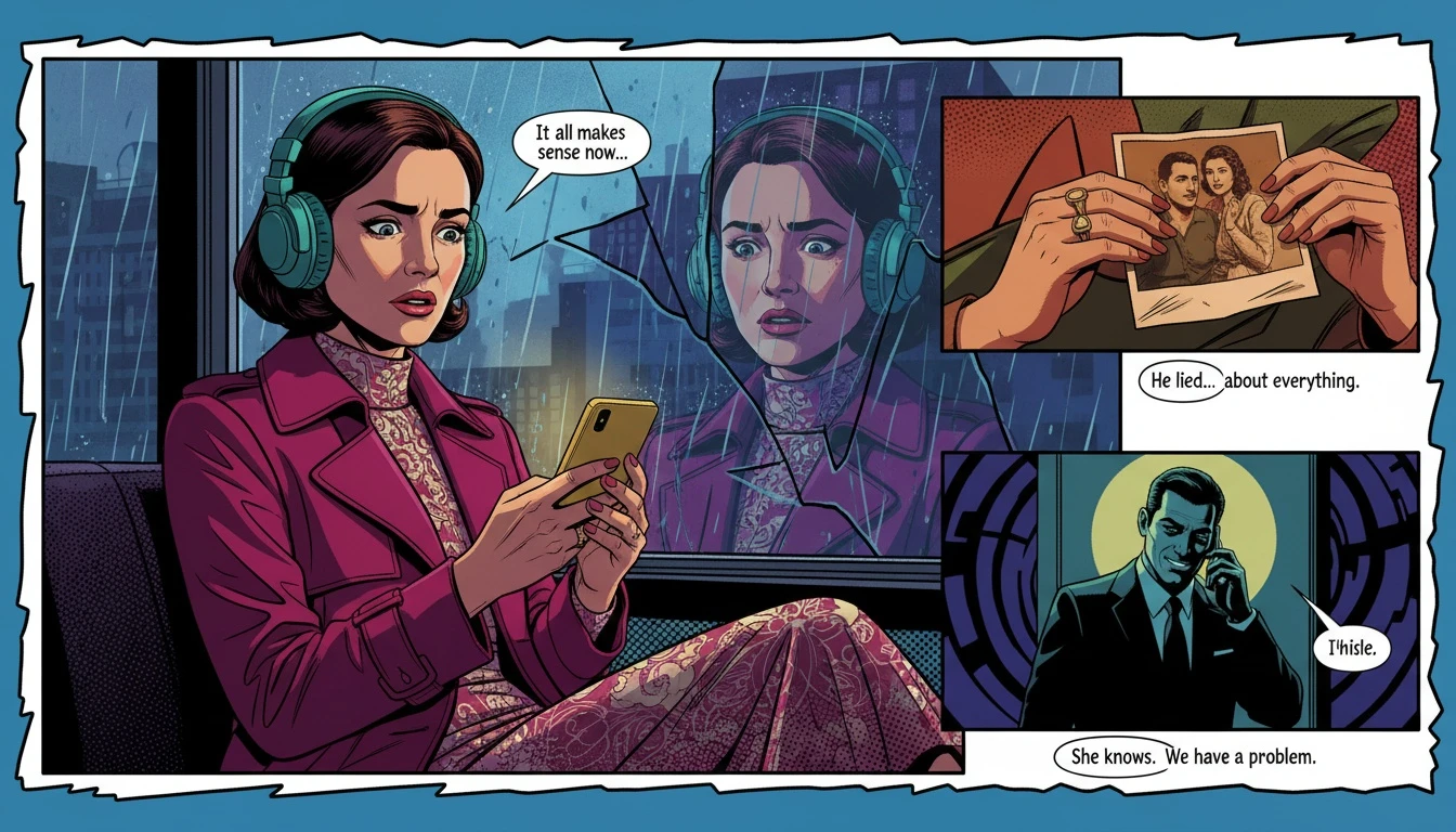 A woman reflects on a relationship red flags checklist after listening to music, symbolizing the moment of recognizing unhealthy relationship patterns. relationship-red-flags-checklist-bestie-ai.webp