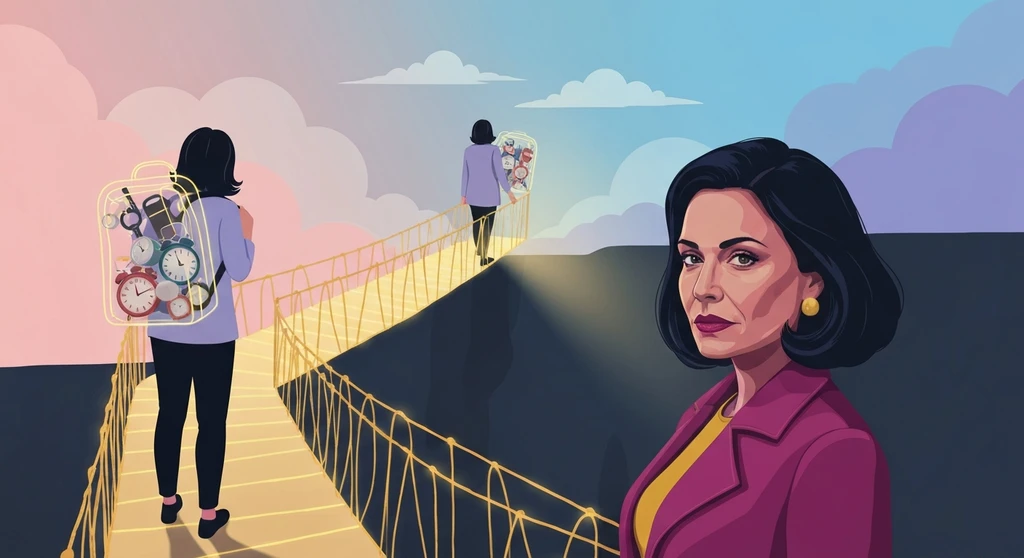 A metaphorical bridge representing the healing of resentment in marriage over chores psychology-bestie-ai.webp