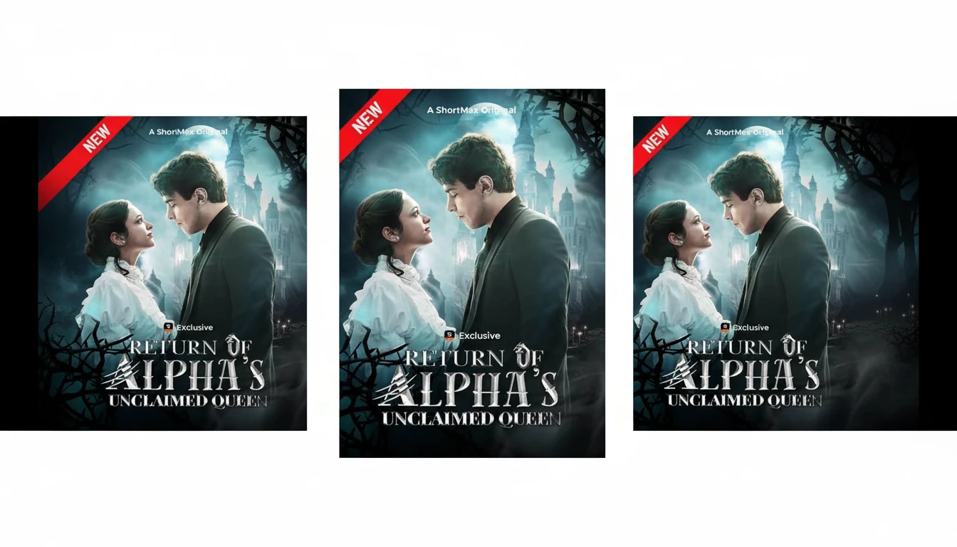 Selena Thorne and Lycan King Damon in a dramatic scene from Return Of The Alpha's Unclaimed Queen, representing strength and fated love.