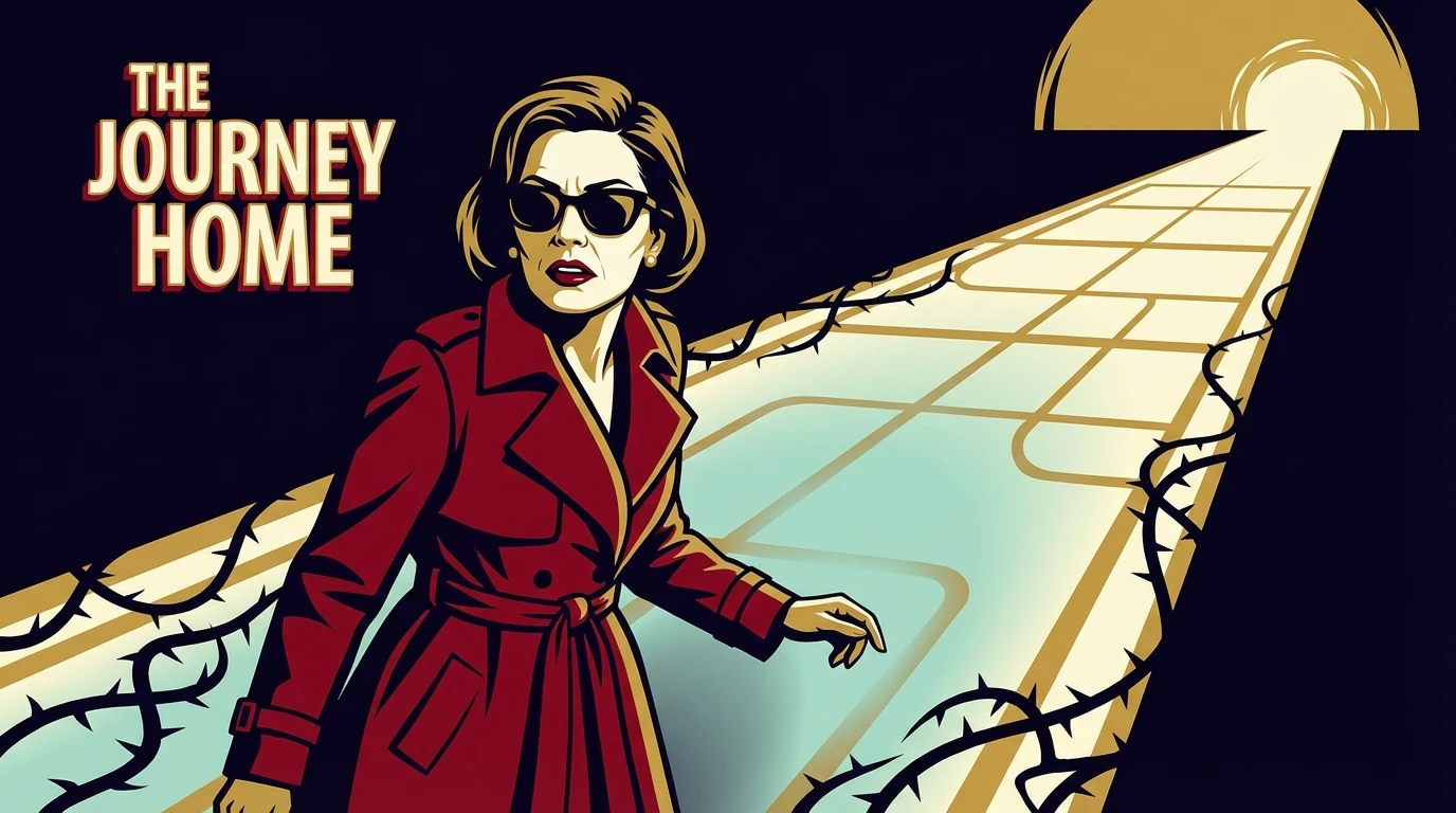 A symbolic image representing the complex journey of understanding the risk factors for ectopic pregnancy, showing a difficult but navigable path toward light. Filename: risk-factors-for-ectopic-pregnancy-bestie-ai.webp