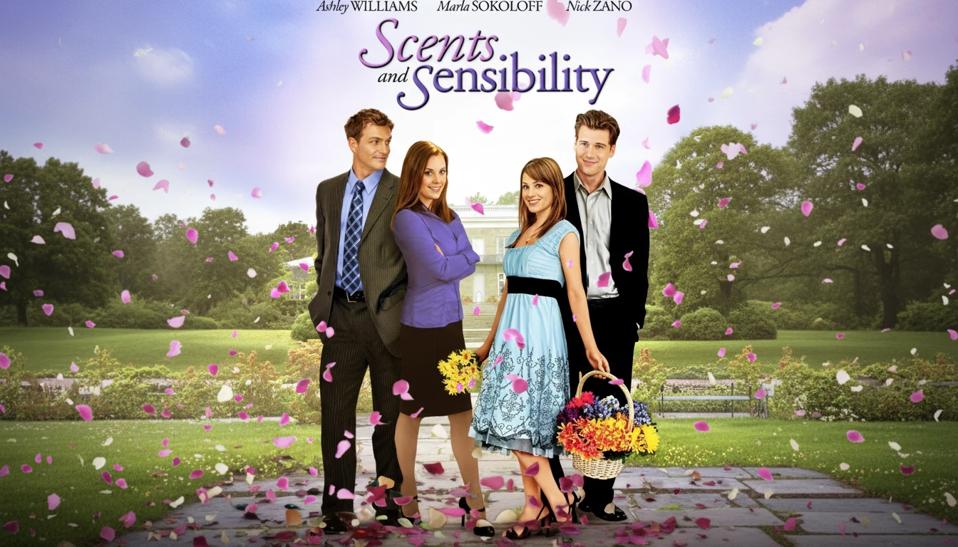 A dramatic scene from Scents And Sensibility: Two Fated Mates, featuring the Alpha CEO and his true Luna, highlighting the intense paranormal romance.