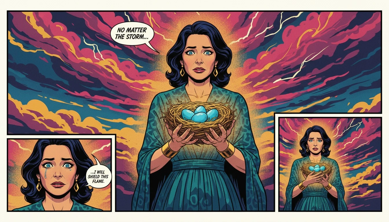 A person protecting their energy by setting boundaries during recovery, symbolized by hands carefully holding a glowing nest. Filename: setting-boundaries-during-recovery-bestie-ai.webp