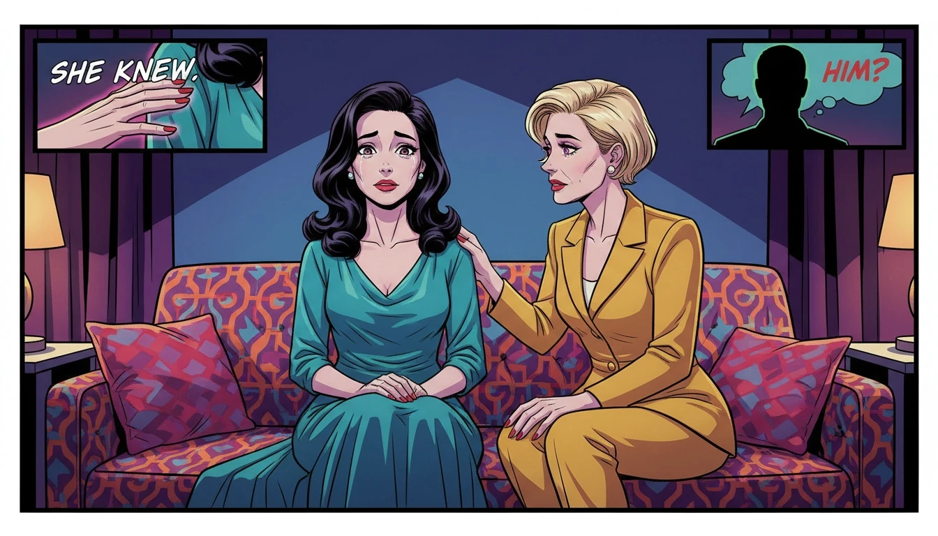 A supportive friend offers comfort while looking for signs my friend is in a bad relationship, illustrating the emotional weight of concern and care. signs-my-friend-is-in-a-bad-relationship-bestie-ai.webp