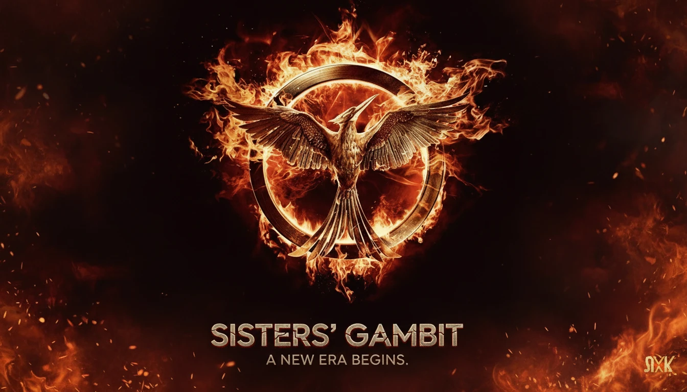 A dramatic scene from Sisters' Gambit: Swapped Grooms featuring two rival sisters in elaborate historical attire, highlighting the intense palace intrigue and revenge themes.