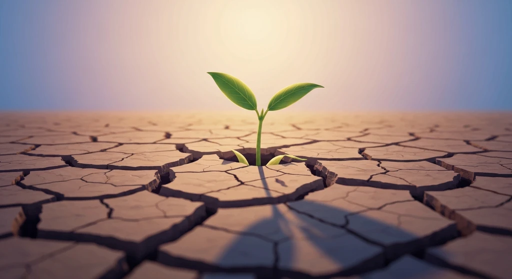 A visual metaphor for somatic therapy for freeze response showing growth emerging from a dormant state. somatic-therapy-for-freeze-response-bestie-ai.webp