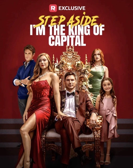 Cassius Adams, the King of Capital, looking powerful and wealthy after his revenge, with Freya and Elsa. This image embodies the plot of Step Aside, I'm the King of Capital.