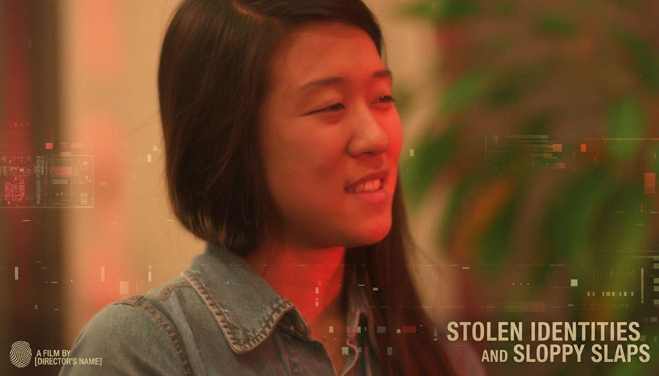 Hailey Kaplan, the true heiress, on a bicycle juxtaposed with Candice Mathis arriving lavishly, highlighting the drama in 'The True Heiress vs. Fake Queen Bee'.