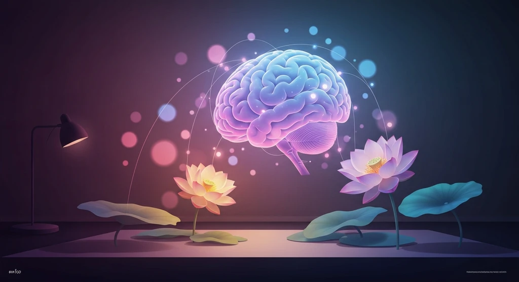 A glowing brain symbolizing the unique strengths of a highly sensitive person-bestie-ai.webp