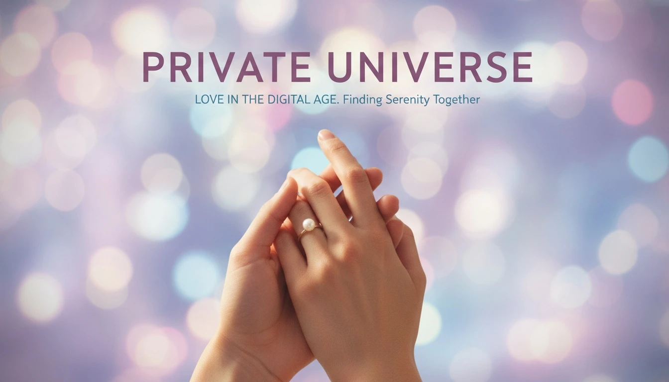 An illustration showing a couple's connected hands in sharp focus, symbolizing how the current Taylor Swift boyfriend dynamic prioritizes private intimacy amidst a blur of public attention. Filename: taylor-swift-boyfriend-social-media-rules-bestie-ai.webp