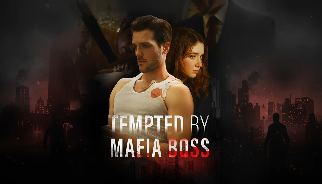 A dramatic still from Tempted By Mafia Boss featuring the lead couple, Martina and Simone, in a tense romantic moment. Capturing the essence of the Tempted By Mafia Boss drama.