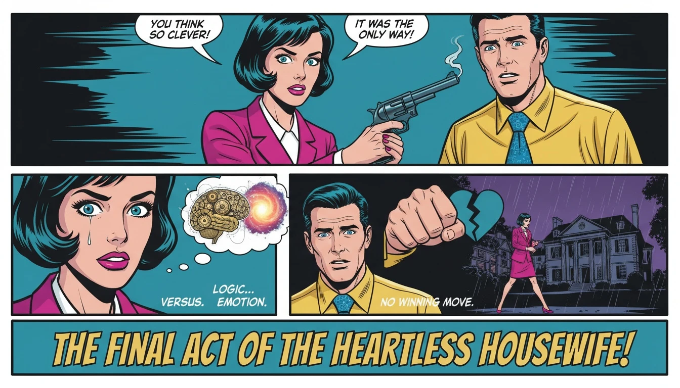 A symbolic image representing the Thinking vs Feeling dynamic, with one half of a brain as intricate clockwork and the other as a colorful nebula, illustrating the balance between logic and emotion. Filename: thinking-vs-feeling-decision-making-guide-bestie-ai.webp