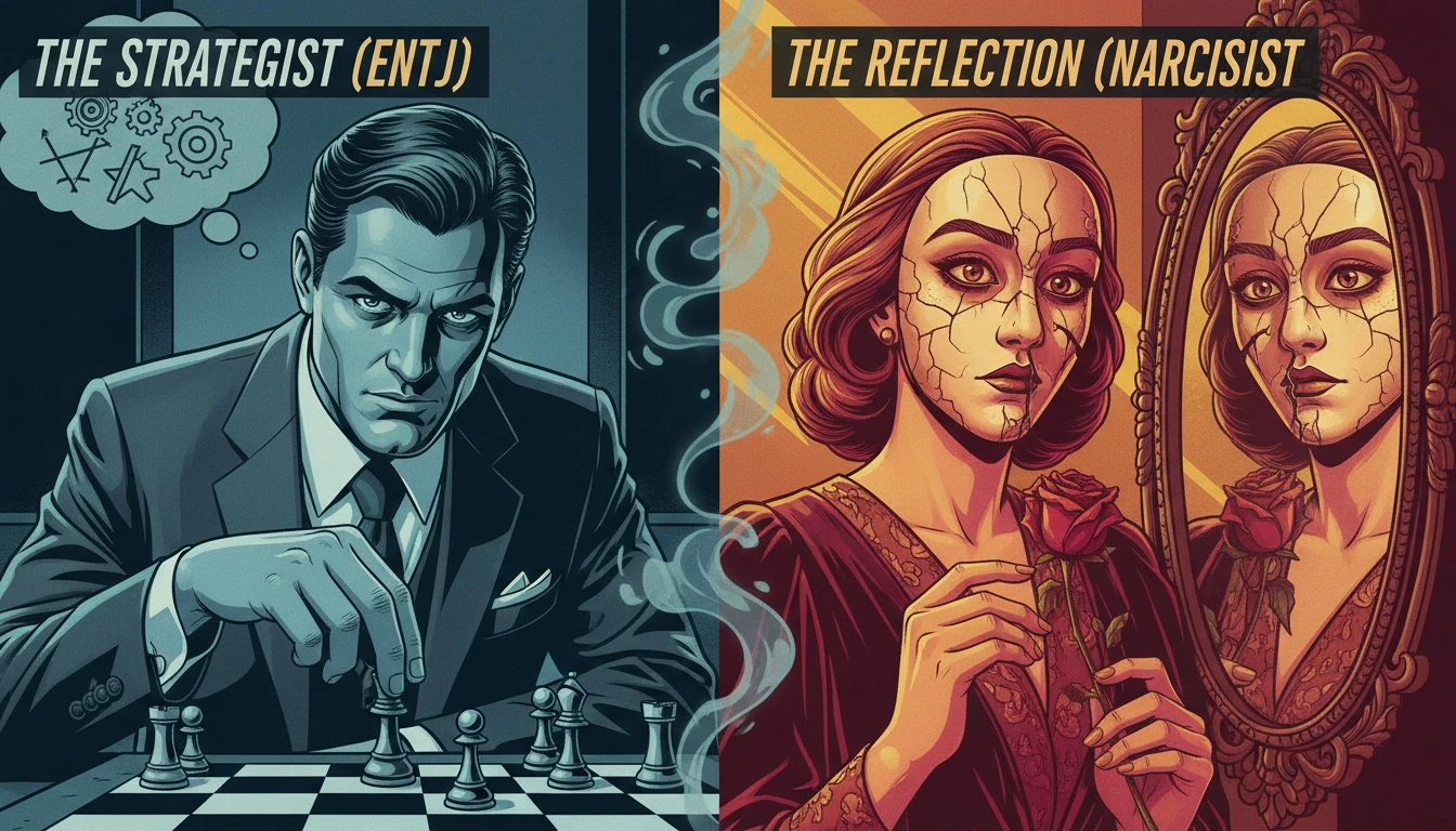 Unhealthy ENTJ vs Narcissist: 7 Critical Signs to Tell Them Apart