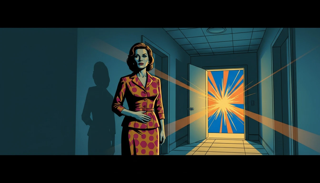 A woman contemplating her future during an unplanned pregnancy in bad relationship-bestie-ai.webp