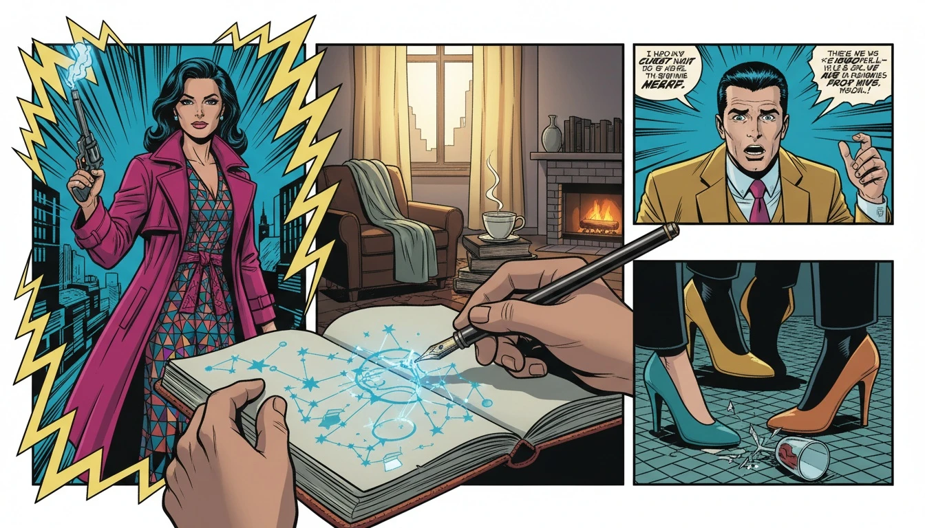 A person is shown using AI to analyze relationships by journaling, with glowing blue patterns emerging from the page representing newfound clarity and healing. Filename: using-ai-to-analyze-relationships-bestie-ai.webp