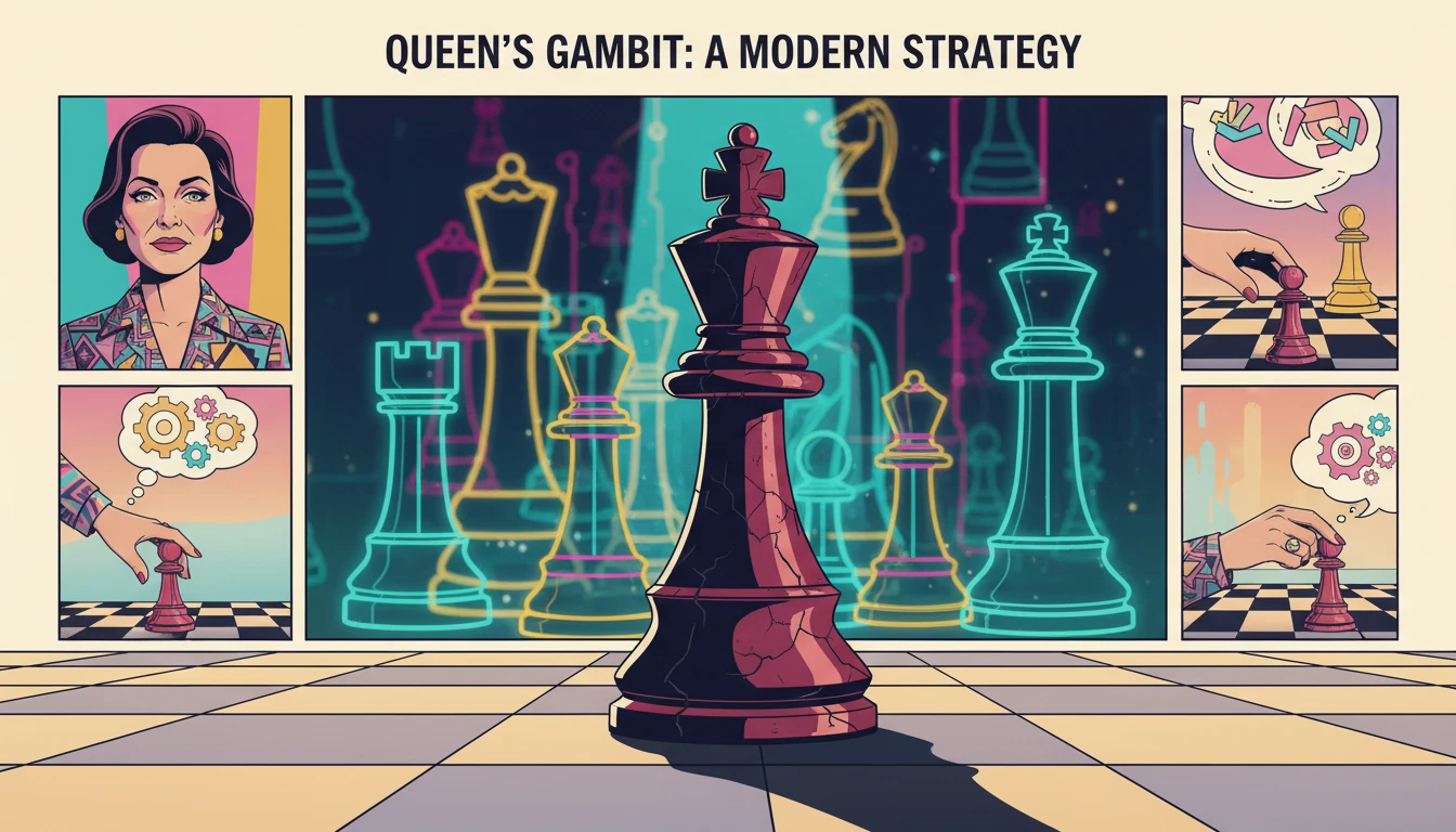 A steady mahogany chess king symbolizing veteran vs rookie workplace dynamics in a high-stakes corporate environment-bestie-ai.webp