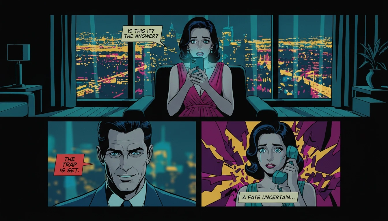 A person looking at their phone with an anxious expression, symbolizing the emotional confusion of trying to define a relationship and asking, 'what is a situationship?'. what-is-a-situationship-bestie-ai.webp