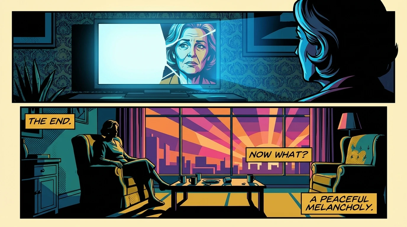 A person reflecting in a dark room, illustrating what to do after finishing Heated Rivalry and experiencing the emotional aftermath of a compelling story. what-to-do-after-finishing-heated-rivalry-bestie-ai.webp