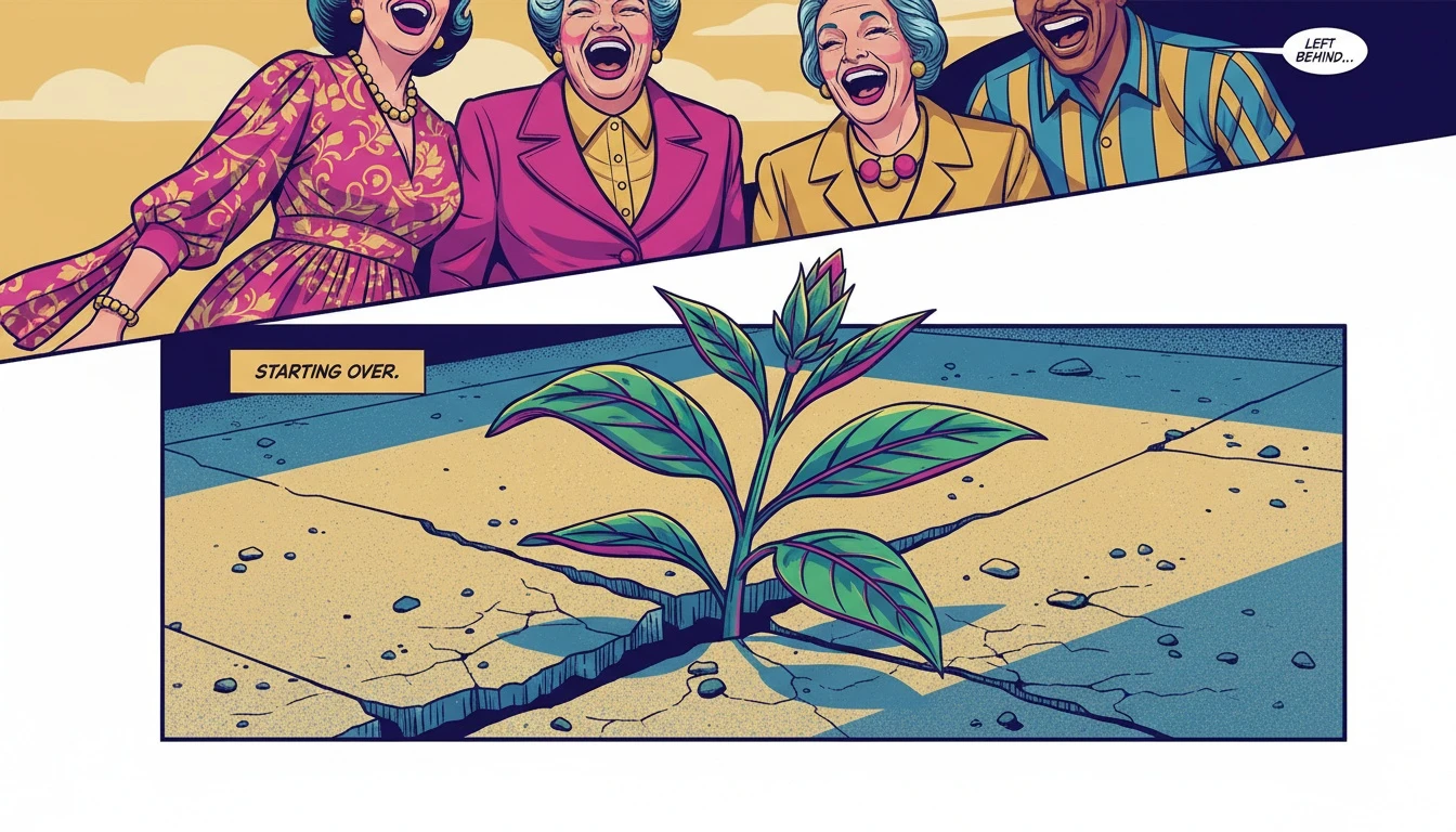 A single plant representing hope and resilience, showing what to do when friends abandon you by focusing on personal growth. filename: what-to-do-when-friends-abandon-you-bestie-ai.webp