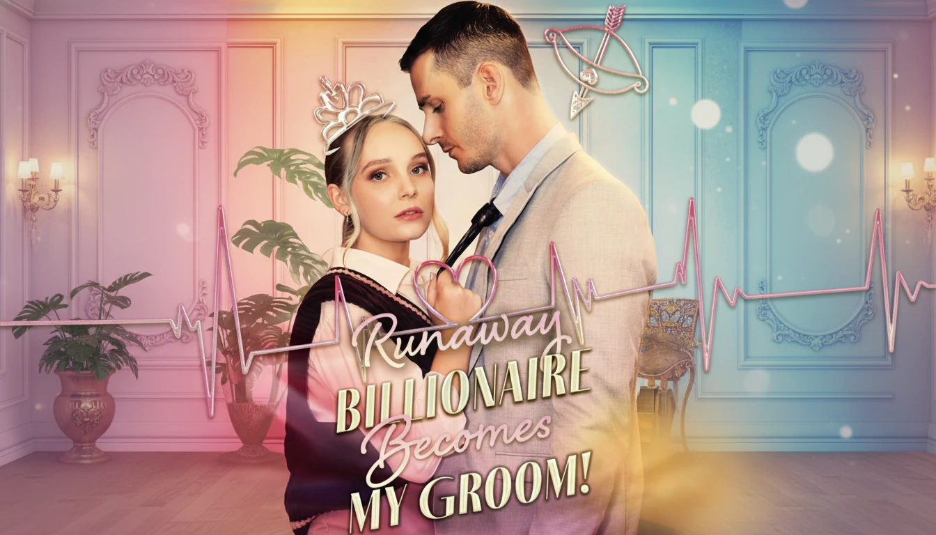 Liana and Jacob from Runaway Billionaire Becomes My Groom in a dramatic embrace, symbolizing their love amidst wealth.
