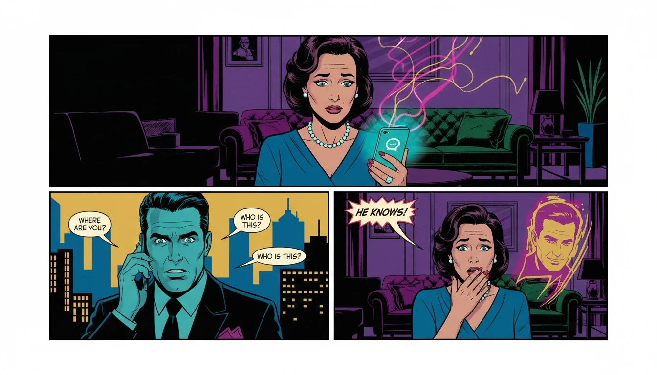 A smartphone on a dark surface symbolizes the risks of sharing personal data, addressing common Wysa app data privacy concerns. Filename: wysa-app-data-privacy-concerns-bestie-ai.webp