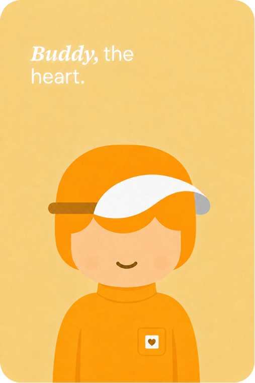 Buddy, the heart